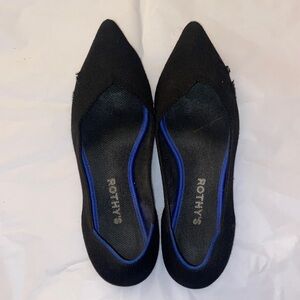 Rothy's Black Flats (The Pointe)